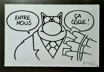 Philippe Geluck dessinateur